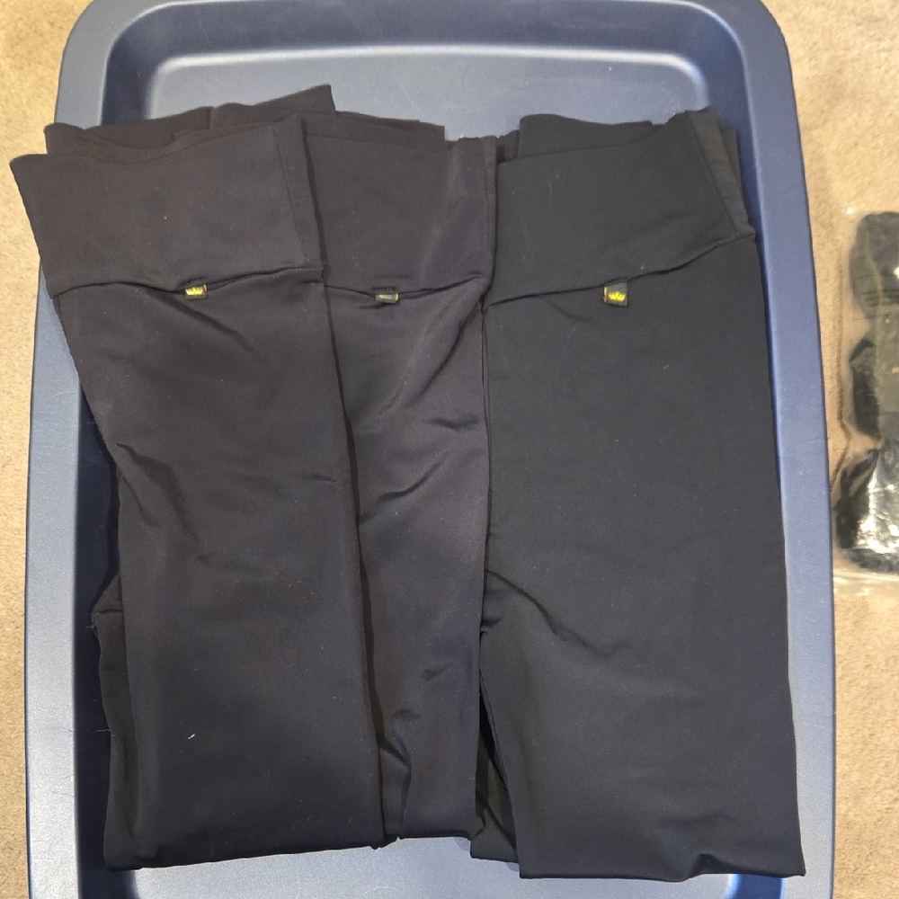 Boy's MARIIA Black Dance Leggings/tights - 3pr